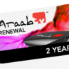 IPTVONE.US - ARAABTV 2 YEAR RENEWAL VOUCHER - ARABIC