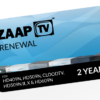 IPTVONE.US - ZAAPTV 2 YEAR RENEWAL VOUCHER - GREEK
